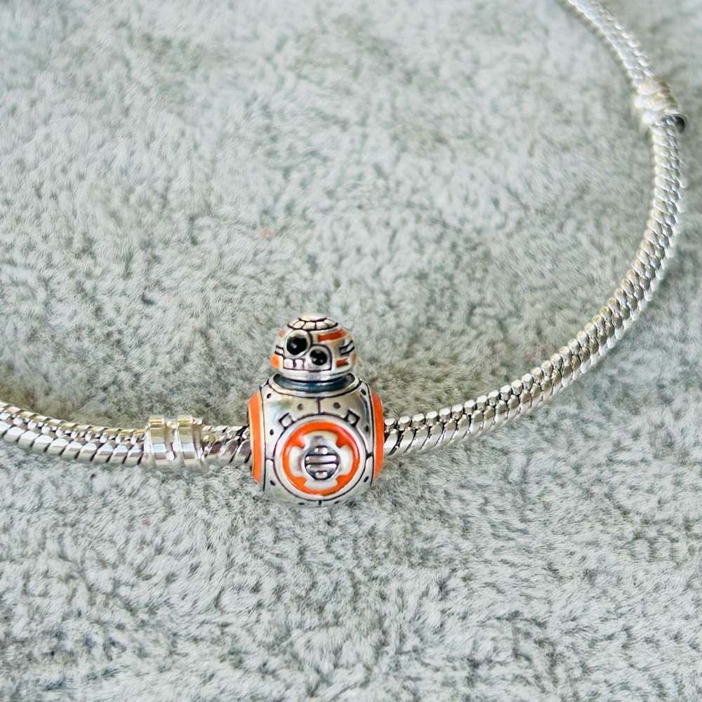 Pandora x Star Wars BB-8 Silver Charm 925s